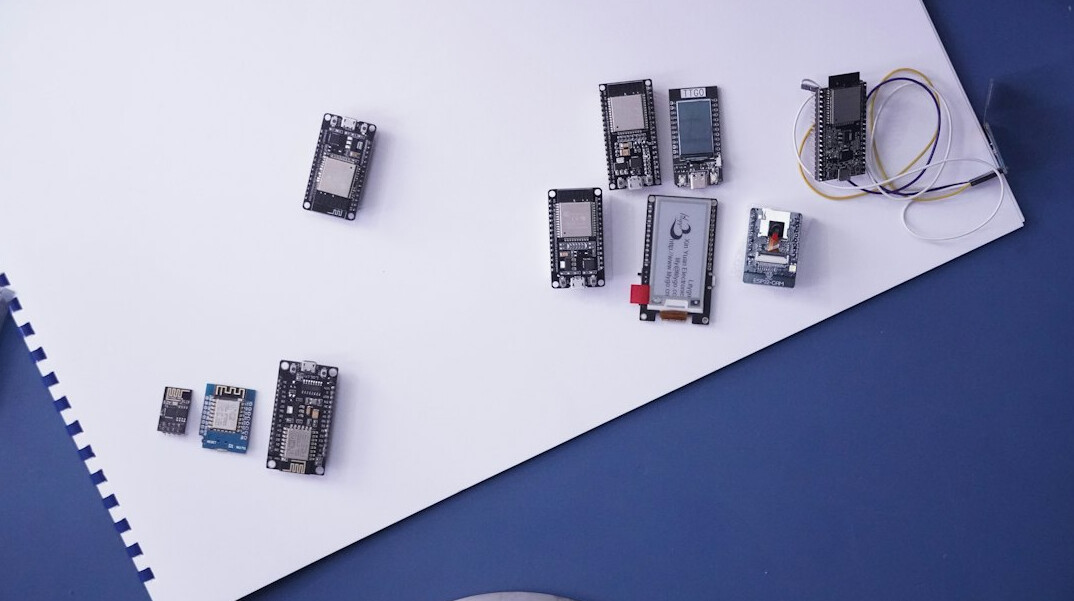 Whiteboard covered with diagrams and connected nodes